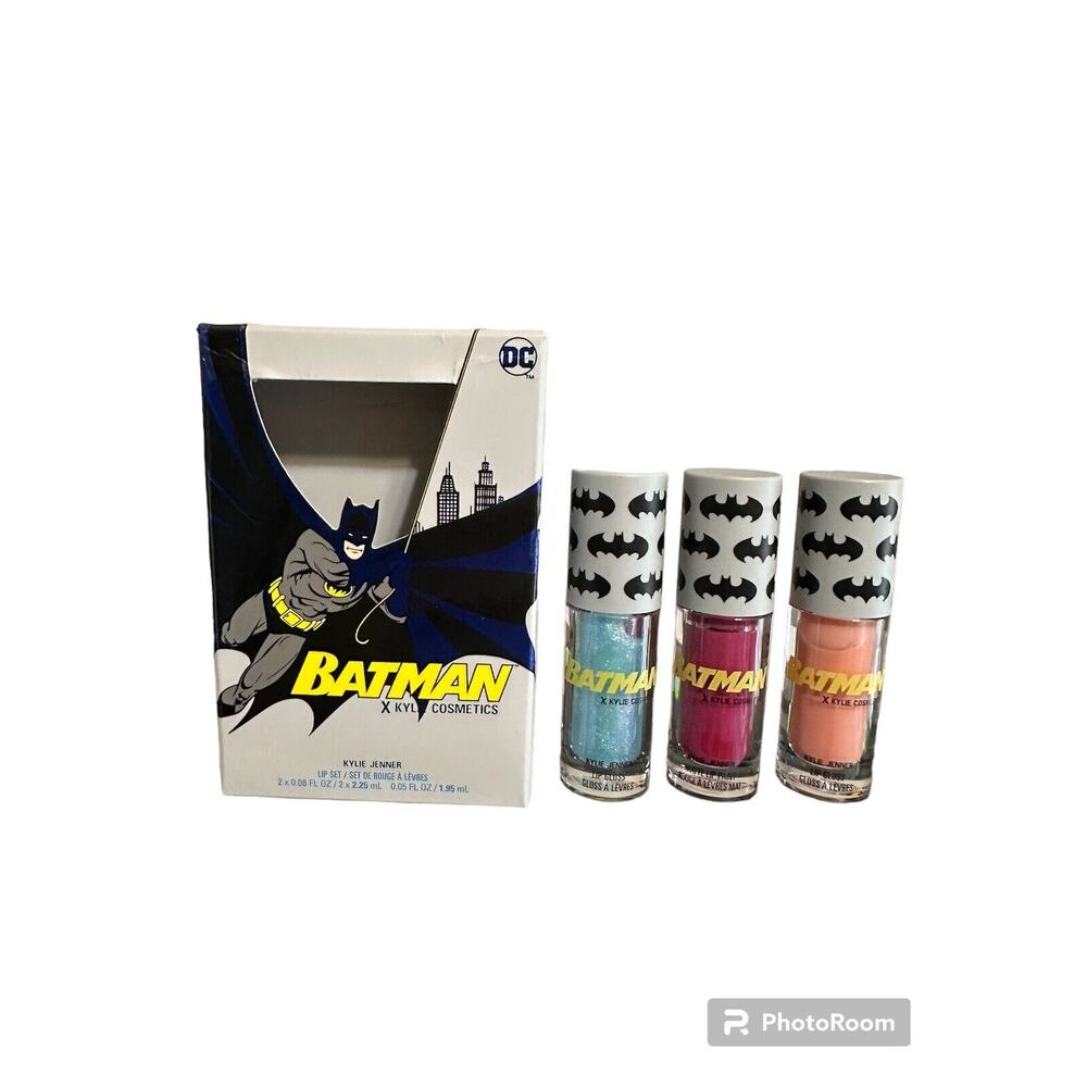 Limited Edition Kylie Batman Lipgloss Set NEW!
